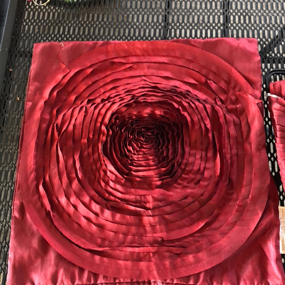 Pillow covers.